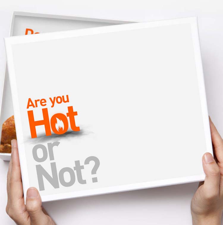 Food Pulse advertisement: Are you Hot or Not? 