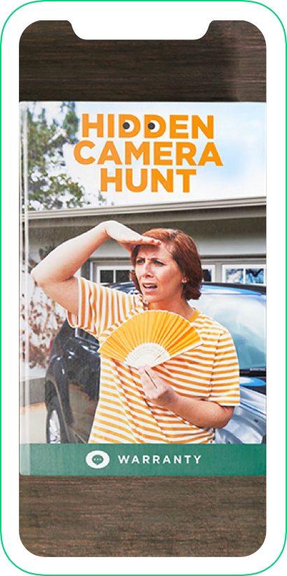Hidden Camera Hunt, Warranty